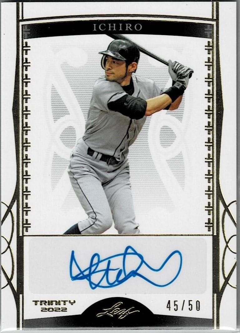 イチロー 22 Lead Trinity Gold 50枚限定直筆サインカード - メルカリ