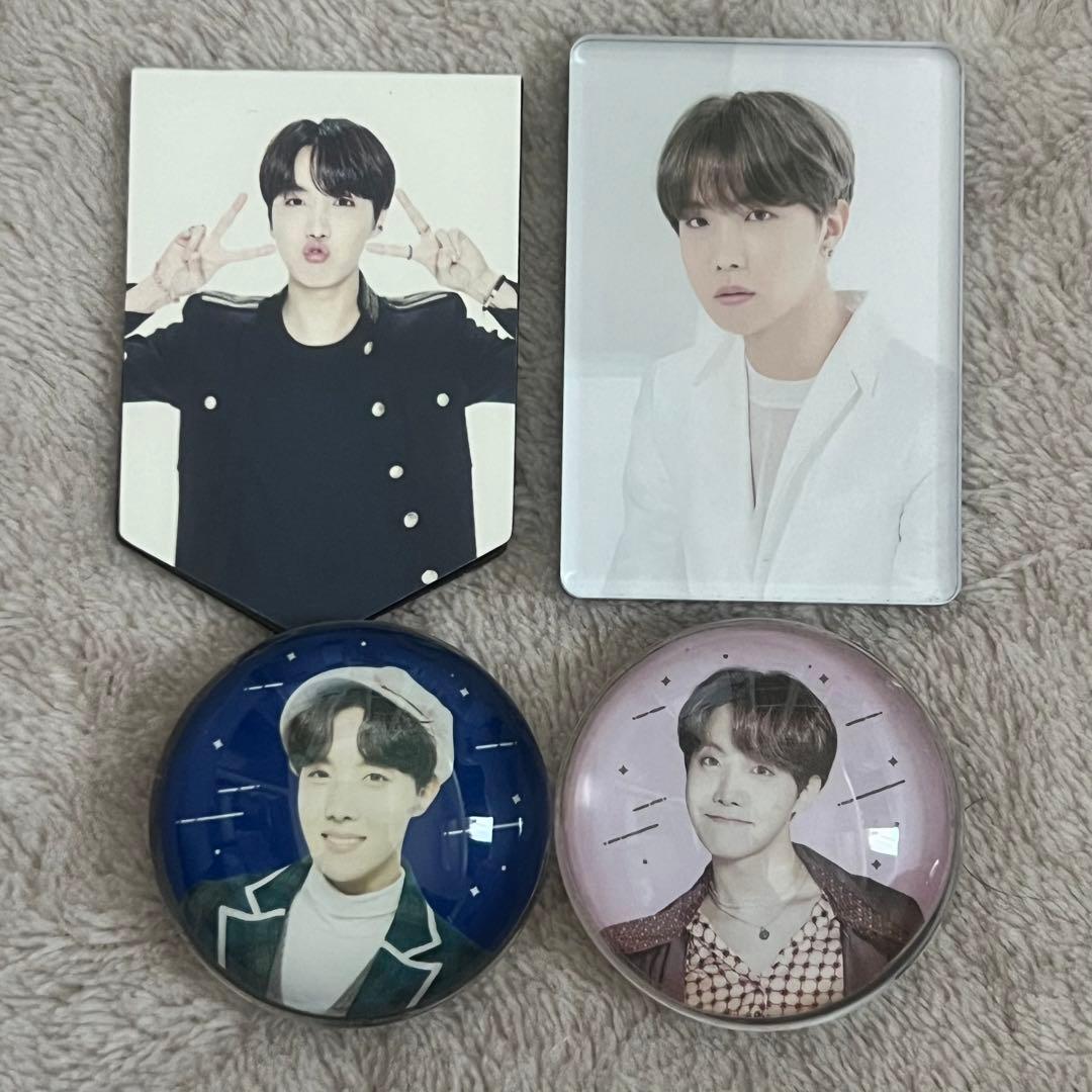 公式SUGA J-HOPE缶バッジ、マグネットセット