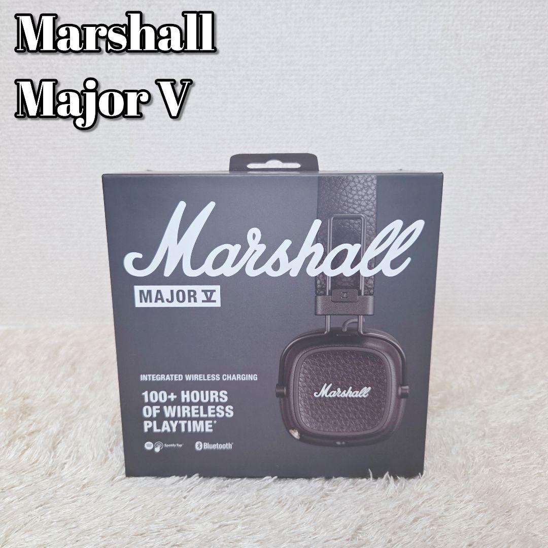 新品・未使用✨Marshall Major V ワイヤレスヘッドフォン ブラウン Major V Brown - On-ear headphones | Marshall.com