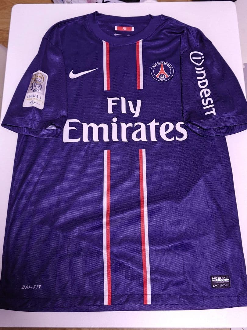 パリ・サンジェルマン 12-13 ホームユニフォーム﻿ ベッカム #32 - メルカリ