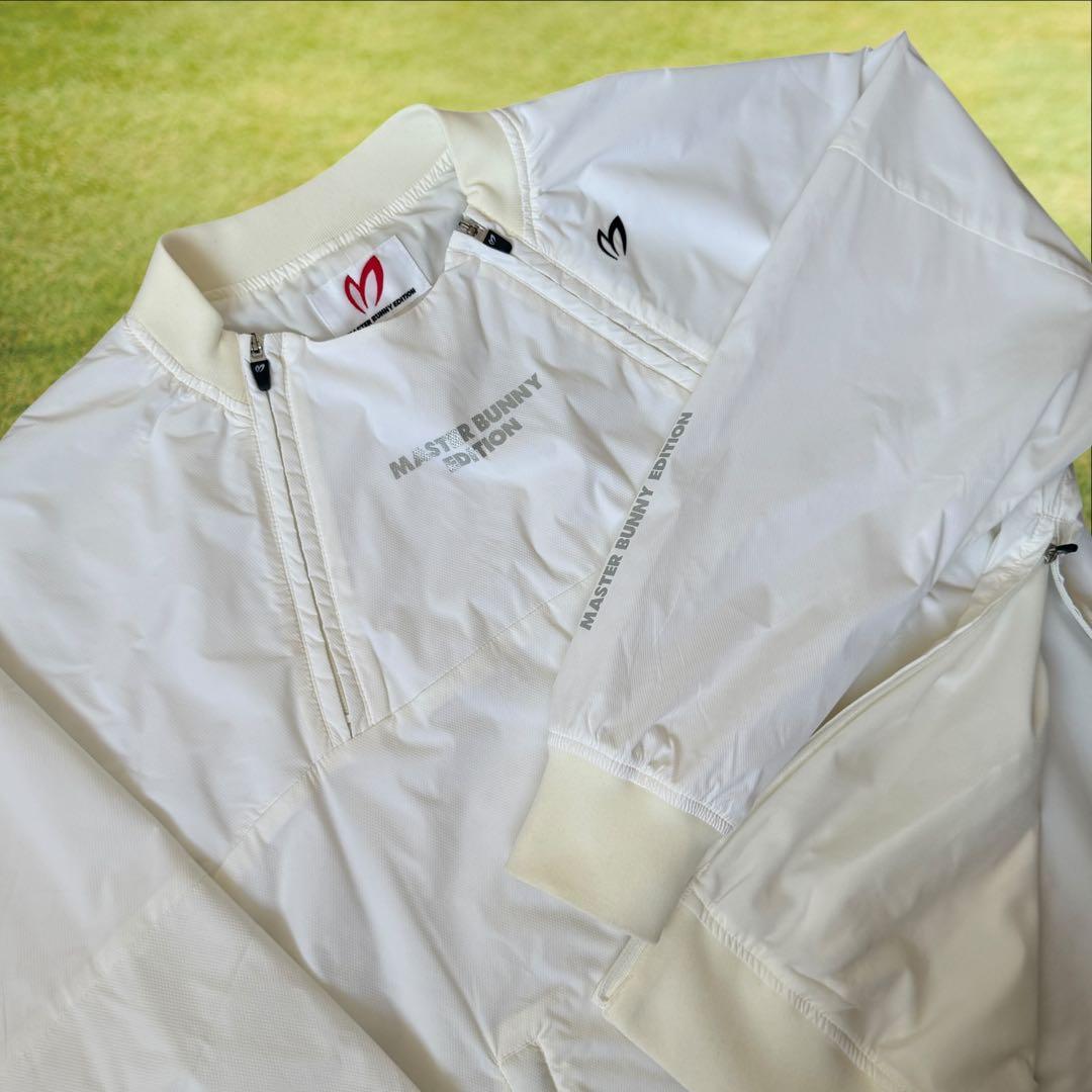 防寒　マスターバニー　スニード　ジャケット　L〜XL相当 白　ブルゾン　5 ダントツ撥水中綿ジップアップブルゾン | MASTER BUNNY EDITION