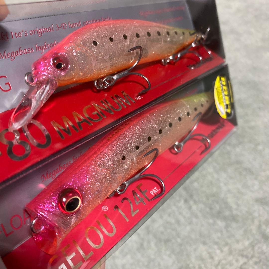 メガバス カゲロウ124f x80マグナム GLX 湾岸トワイライト - メルカリ