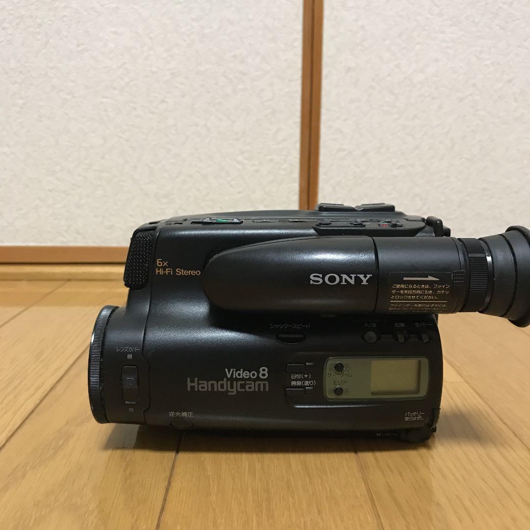 ジャンク品　ビデオカメラレコーダー8  CCD-TR105 SONY CCD-TR105 – 野澤電機ブログ