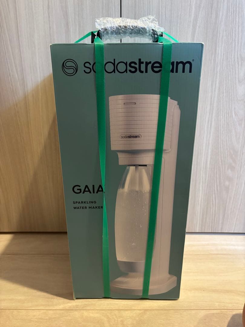 【新品未開封】sodastream GAIA 炭酸水メーカー　ソーダストリーム 楽天市場】≪先着1万名≫ 3500円キャッシュバック対象 ｜ソーダ