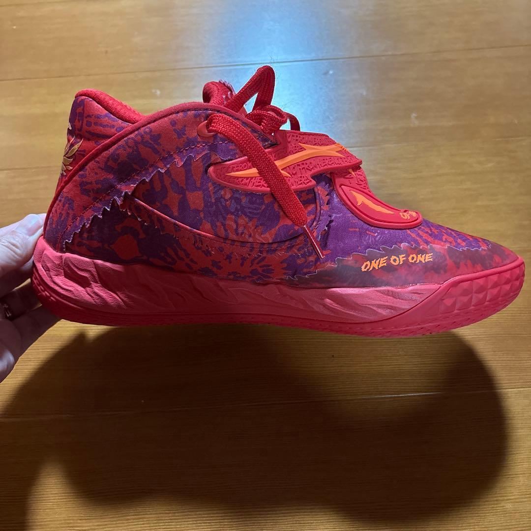 PUMA ラメロ•ボールMB.05（着用3回のみ）27㎝ - メルカリ