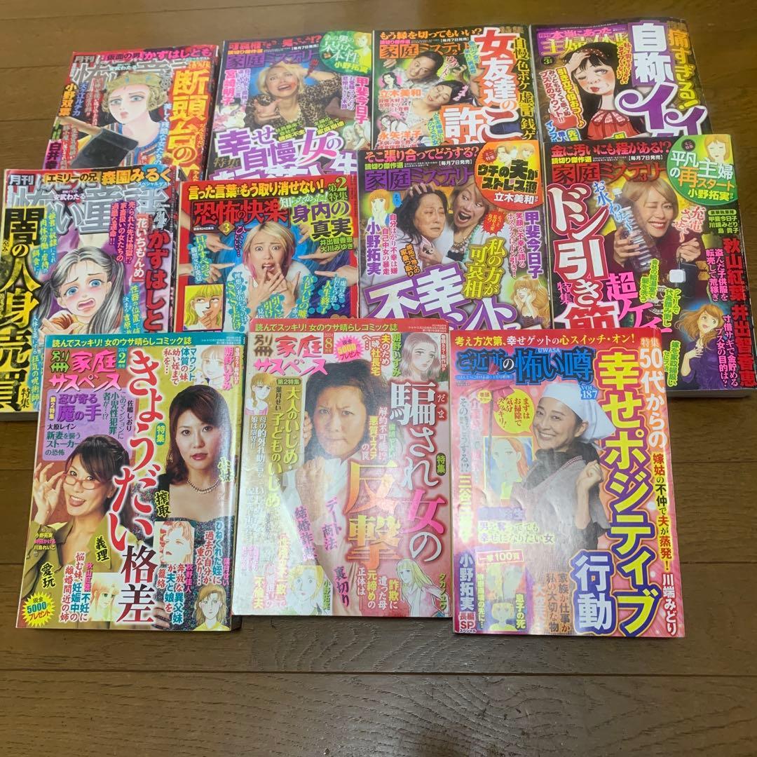 レディースコミック11冊まとめ売り - メルカリ