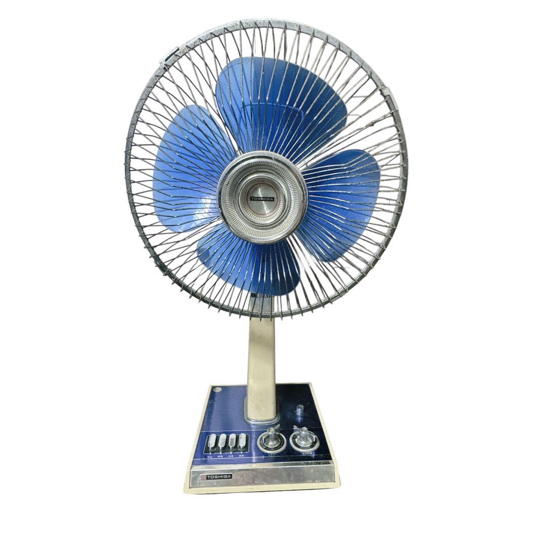 AY 東芝 扇風機 H-30AQ 昭和レトロ アンティーク 家電 TOSHIBA 東芝 - TOSHIBA レトロ扇風機 H-30AW かわいい扇風機 昭和家電 東芝