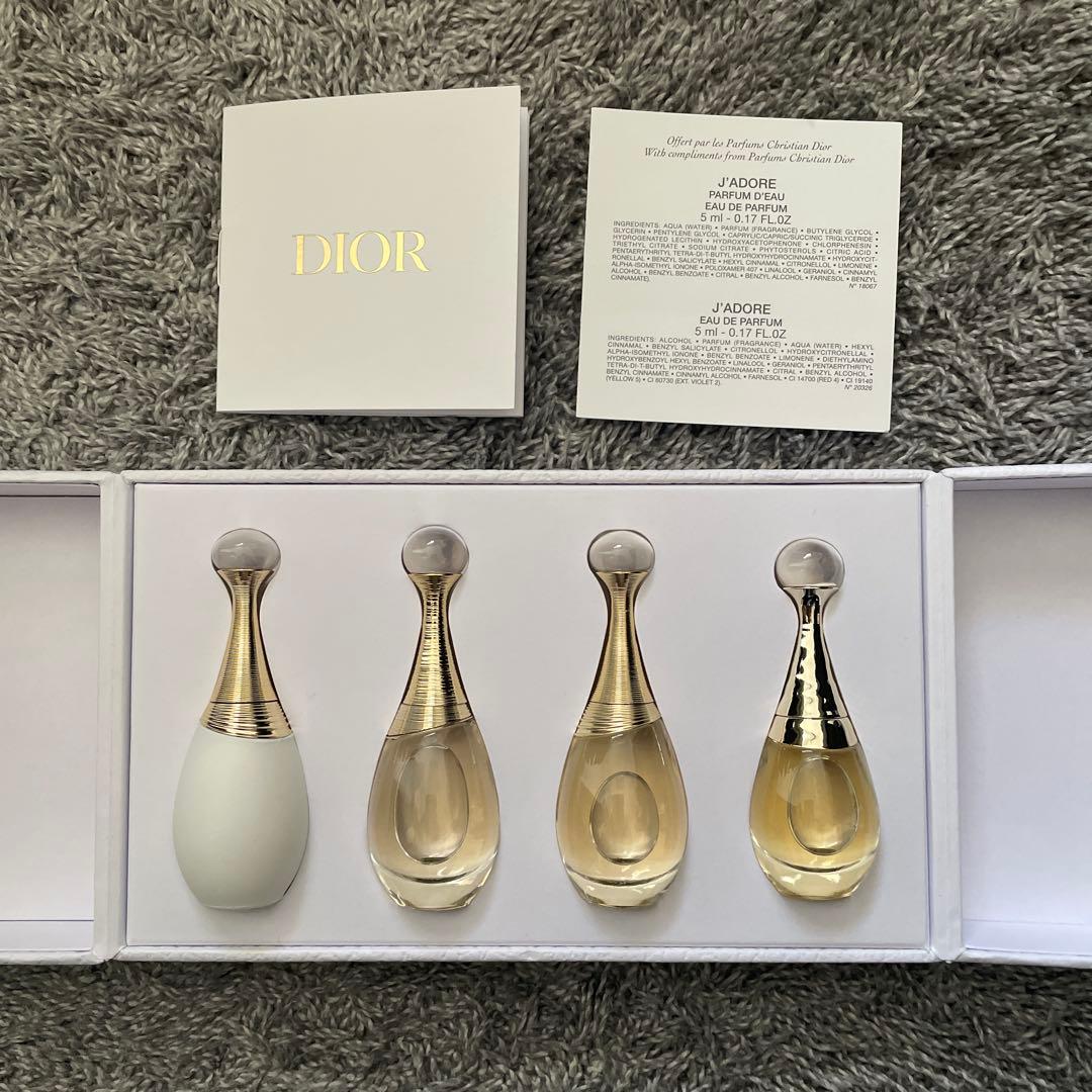 Dior J'adore 香水セット 4種 - メルカリ