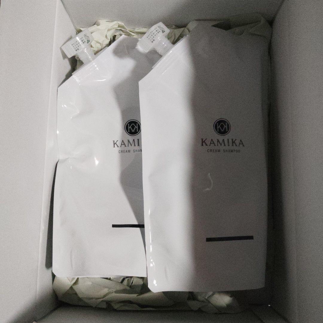 KAMIKA クリームシャンプー 2本セット KAMIKA カミカ シャンプーセット KAMIKA 2本 10％オフ クリーム