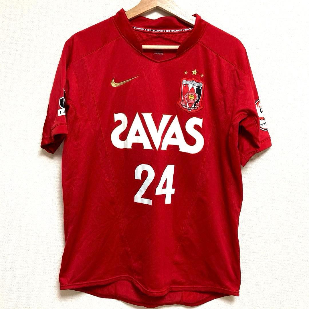 キ*ル様 NIKE ナイキ 浦和レッズ2013 ホームユニフォーム 原口元気