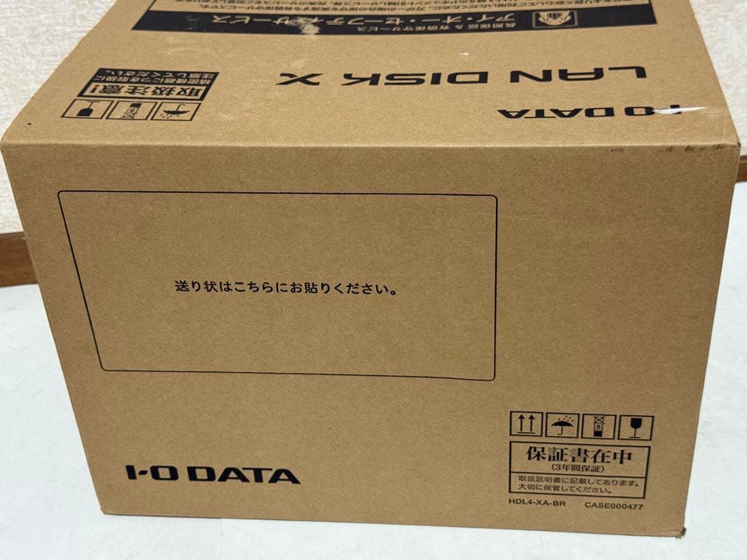 IO DATA【 HDL4-X4 [4TB] 】4ドライブ NAS HDL4-X4 | 中規模オフィス向け 4ドライブビジネスNAS「LAN DISK X