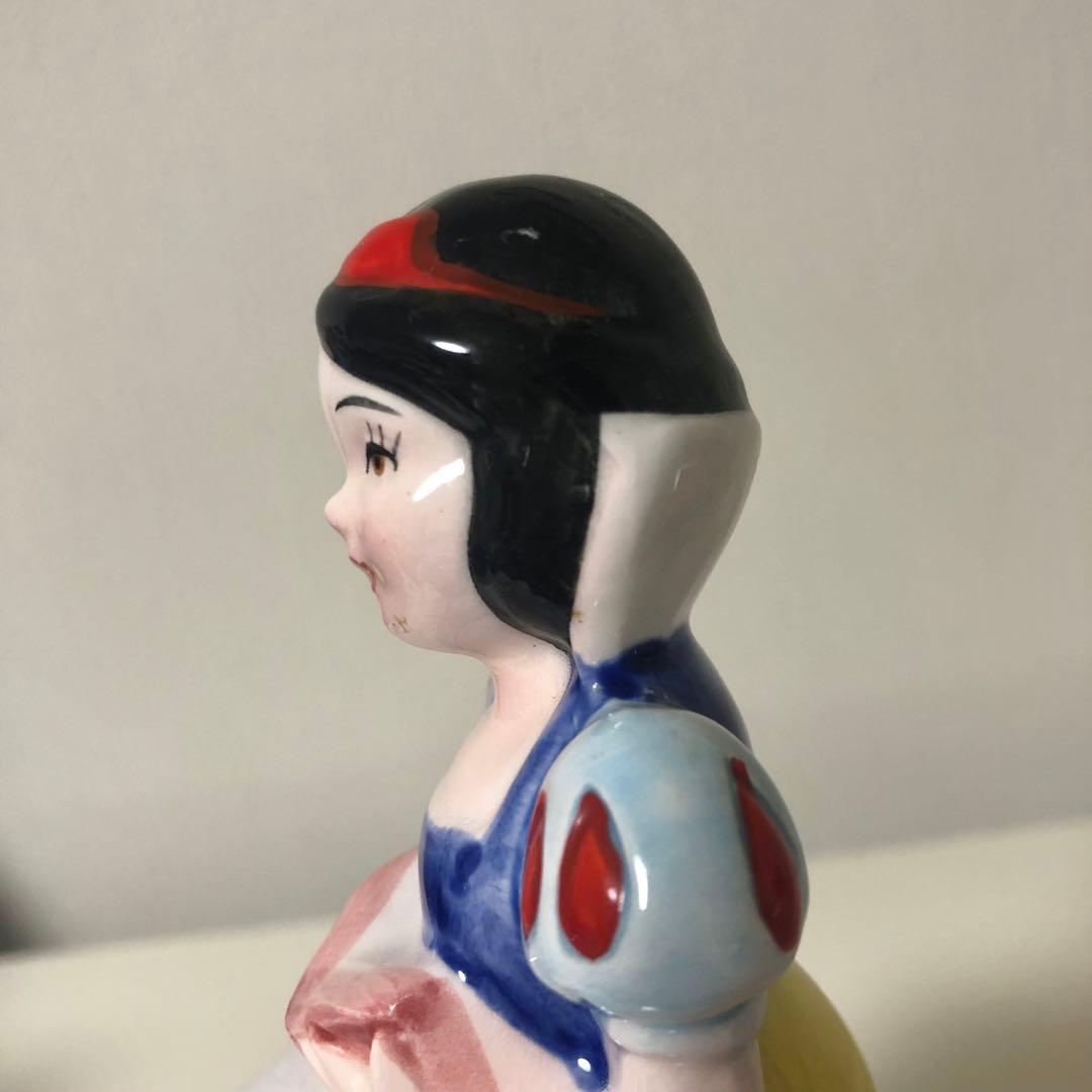 レア】白雪姫 オルゴール 陶器 ディズニーランド 置き物 レトロ - メルカリ