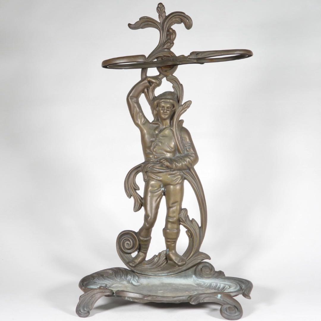 イタリア 「Demain」真鍮製の傘立て - メルカリ