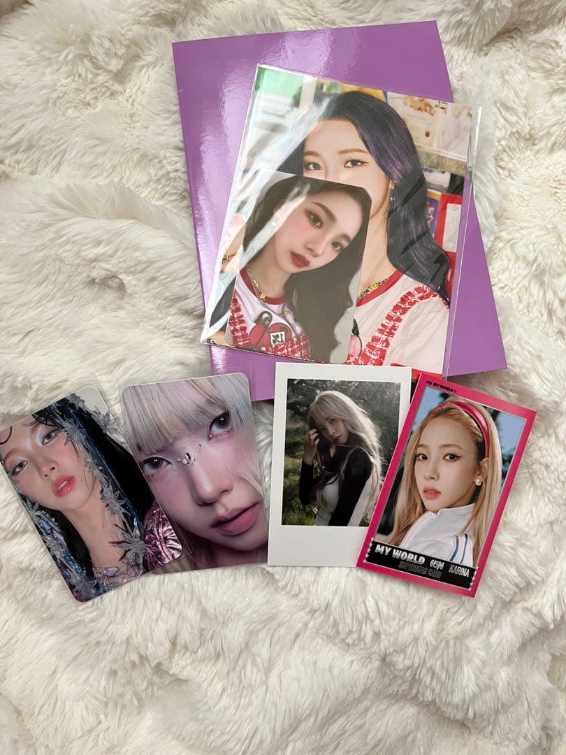 aespa エスパ カリナ トレカセット - メルカリ