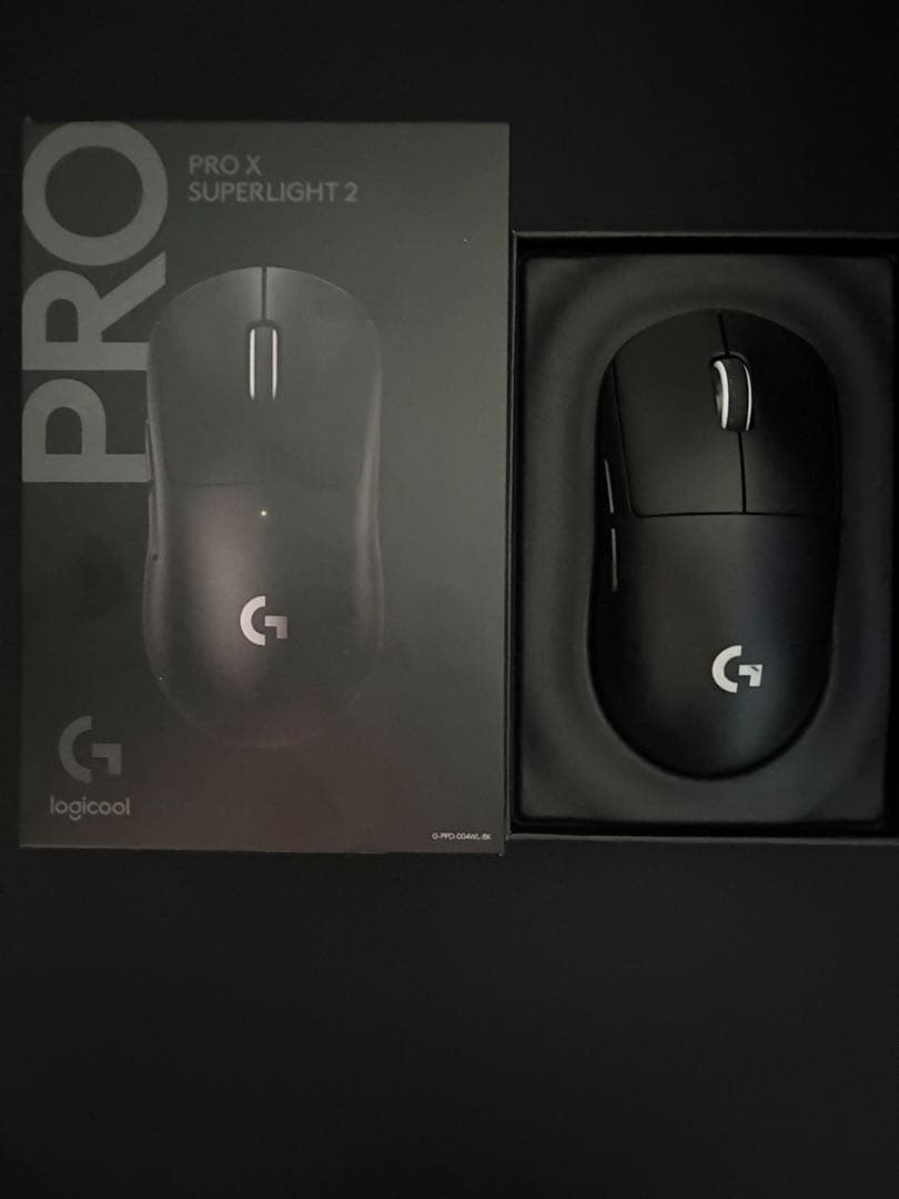マウス・トラックボール Logicool G PRO X SUPERLIGHT2 black Logitech G PRO X Superlight Wireless Gaming Mouse - Black - us