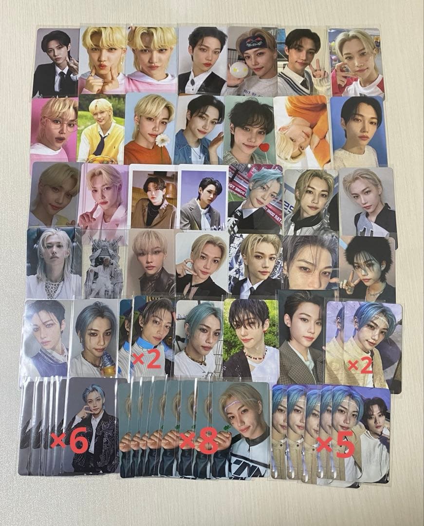 straykids スキズ フィリックス トレカ まとめ売り 合計97枚 - メルカリ