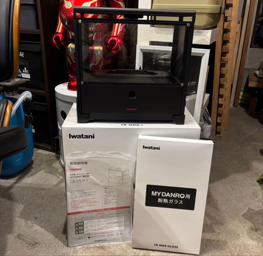 マイ暖炉　Iwatani MY DANRO CB-MDR-1 耐熱ガラス 炎を楽しむインテリア暖炉 “MYDANRO” | 岩谷産業
