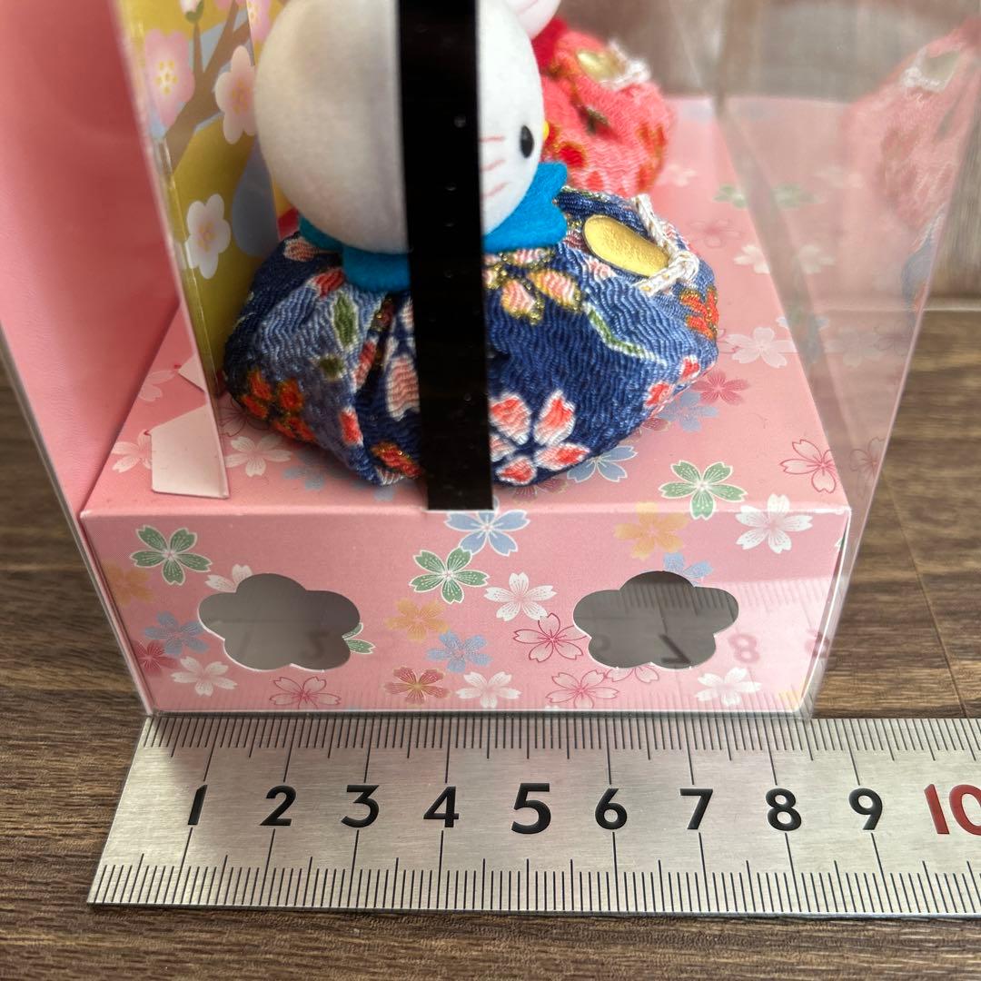 2008年 サンリオ キティ ダニエル フロッキー お手玉 雛 食玩 レトロ