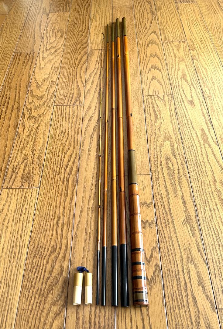 未使用【vintage】和竿　東光作　東作系　4.7M　5本継　極希少　極美品