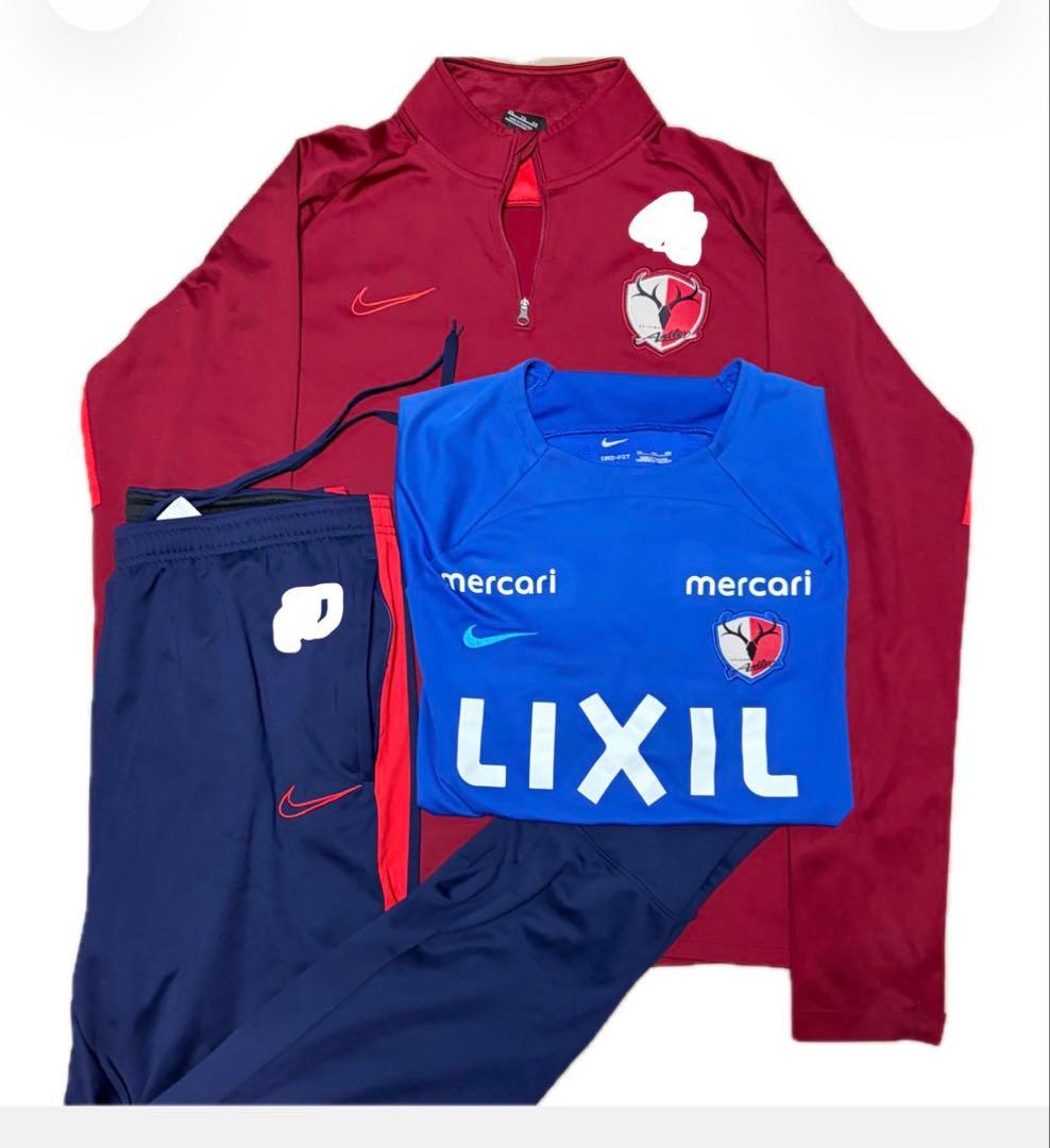 鹿島アントラーズ 練習着 上下 ウェア - メルカリ