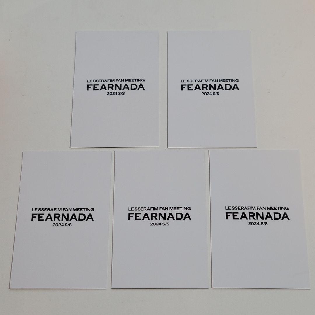 ルセラフィム FEARNADA 2024 韓国 FCイベントFC限定トレカ 公式 - メルカリ