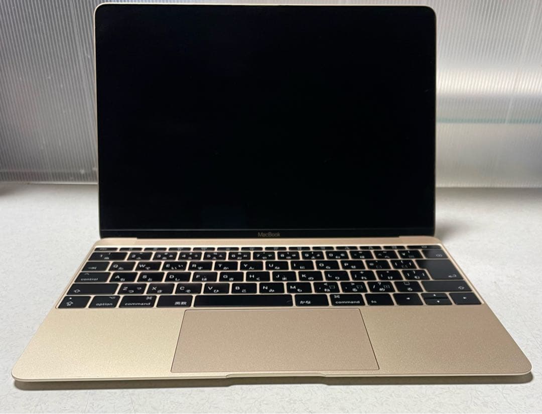 Apple MacBook 12inch 2017年ゴールド(部品取り品) Apple - MacBook 12インチ A1534 ローズゴールド ジャンク部品取りの