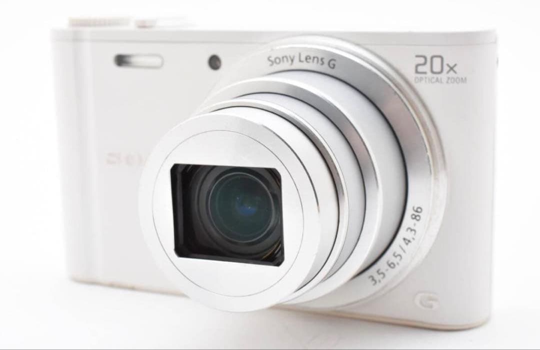 SONY DSC-WX350 ホワイト ズーム20倍 1673 - メルカリ