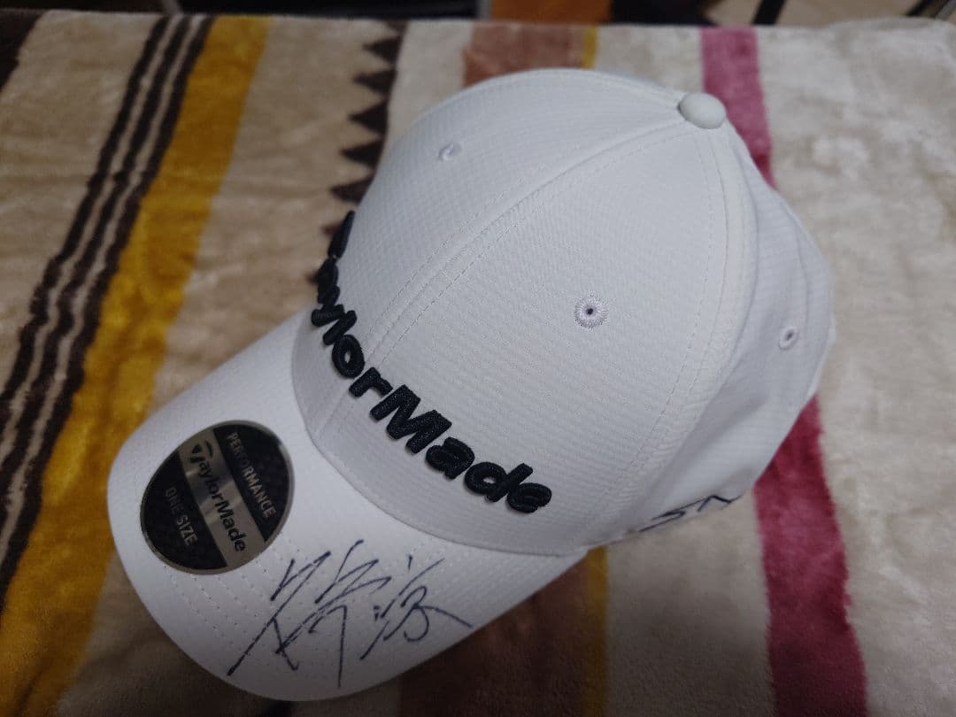 TaylorMade パフォーマンスキャップ 久常涼サイン入り - メルカリ