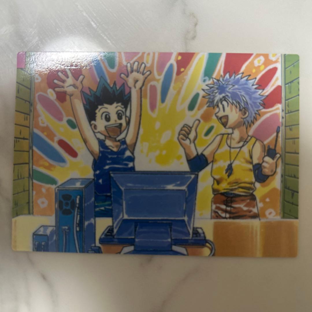HUNTER×HUNTER　カードダス　マスターズ　初版　14　ゴン&キルア HUNTER×HUNTER カードダス マスターズ 初版 14 ゴン&キルア - メルカリ