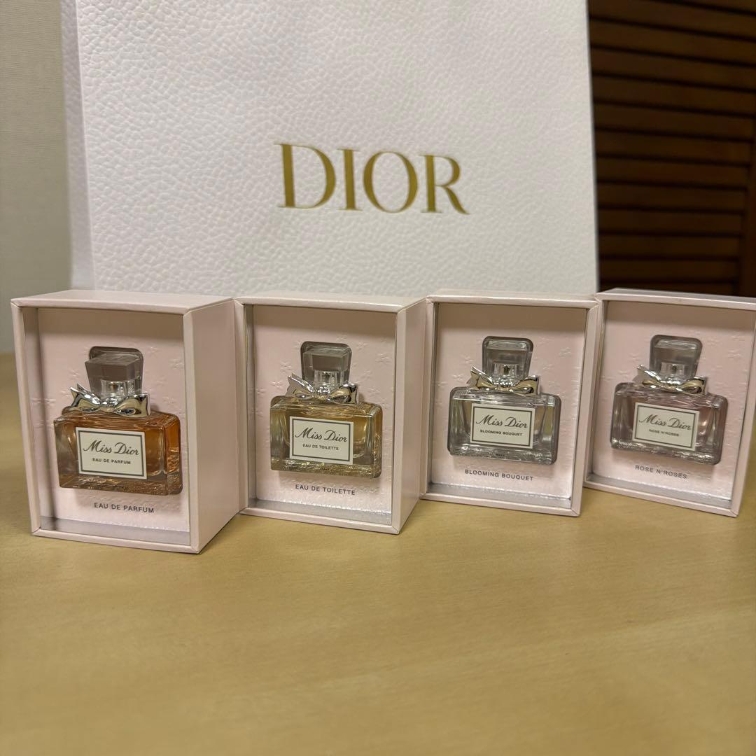 新品未使用】Miss Diorミスディオール ミニ香水セット ミニチュア