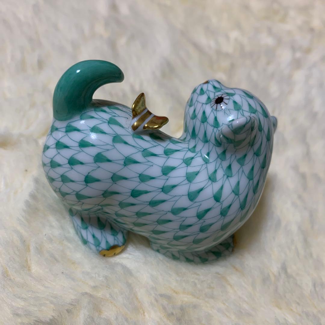 ヘレンド 2006年 干支 フィギュリン 戌 - メルカリ