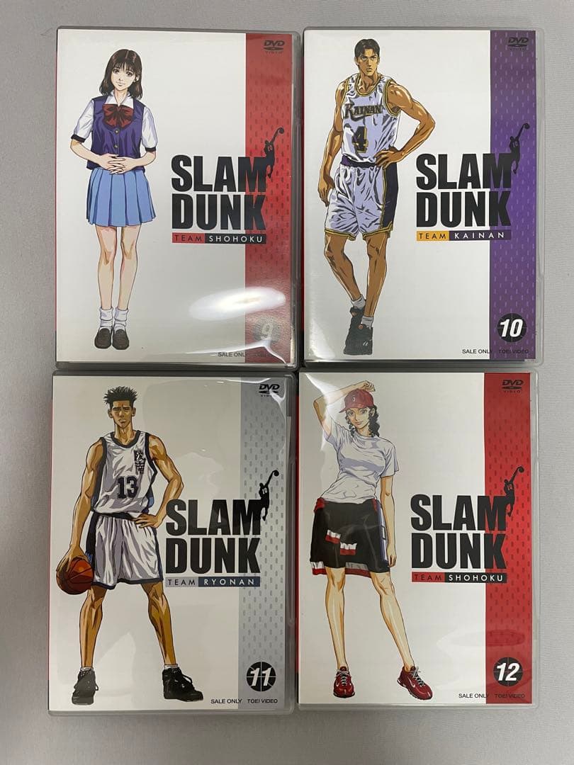 値下しました】スラムダンクTVアニメDVD 全巻セット - メルカリ