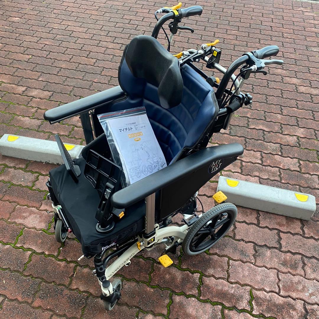 SALURIS-MY TiLT 松永製作所 ティルト&リクライニング車椅子 ROHO