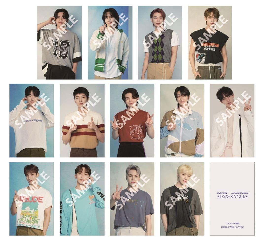 SEVENTEEN follow 東京ドーム会場限定トレカ ユニバ コンプリート
