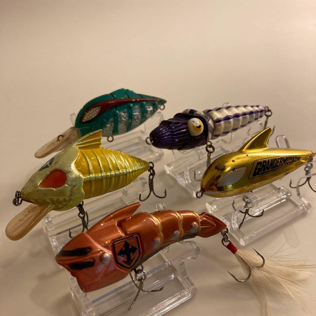 グランダー武蔵 バンダイルアー 5本セット 村田基 ミラクルジム ③