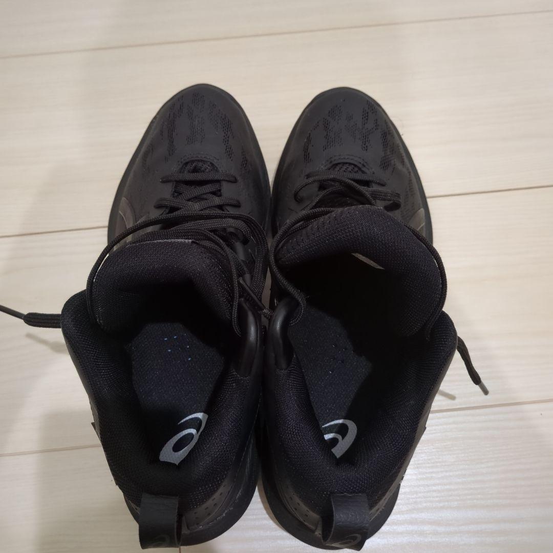 ASICS ゲルフープv17 ブラック - メルカリ