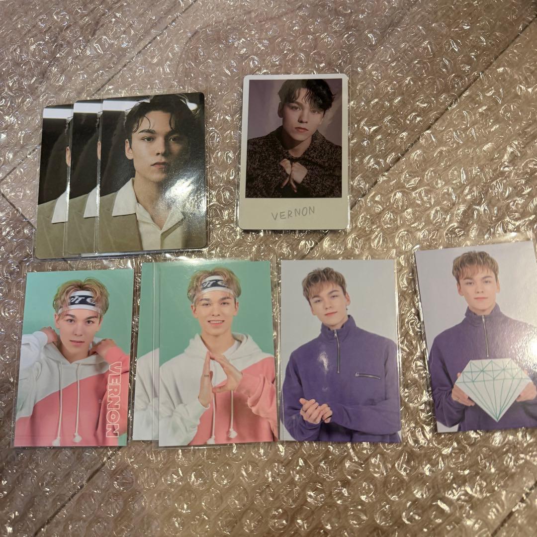 seventeen セブチ トレカ バーノン まとめ売り - メルカリ