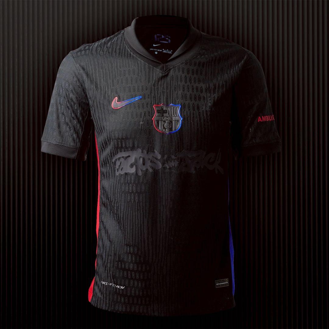 希少　選手仕様　デヨング　FC バルセロナ　サッカーユニフォーム Travis NIKE FCバルセロナ 23/24 ユニフォーム ホーム 半袖 レプリカ #21.デ