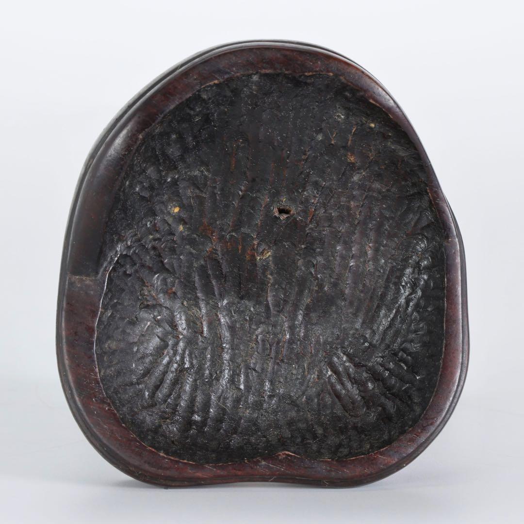 雪花石 鑑賞石 1.9kg 在銘 台座付 霊石 人物石 水石 盆景 天然石 美石