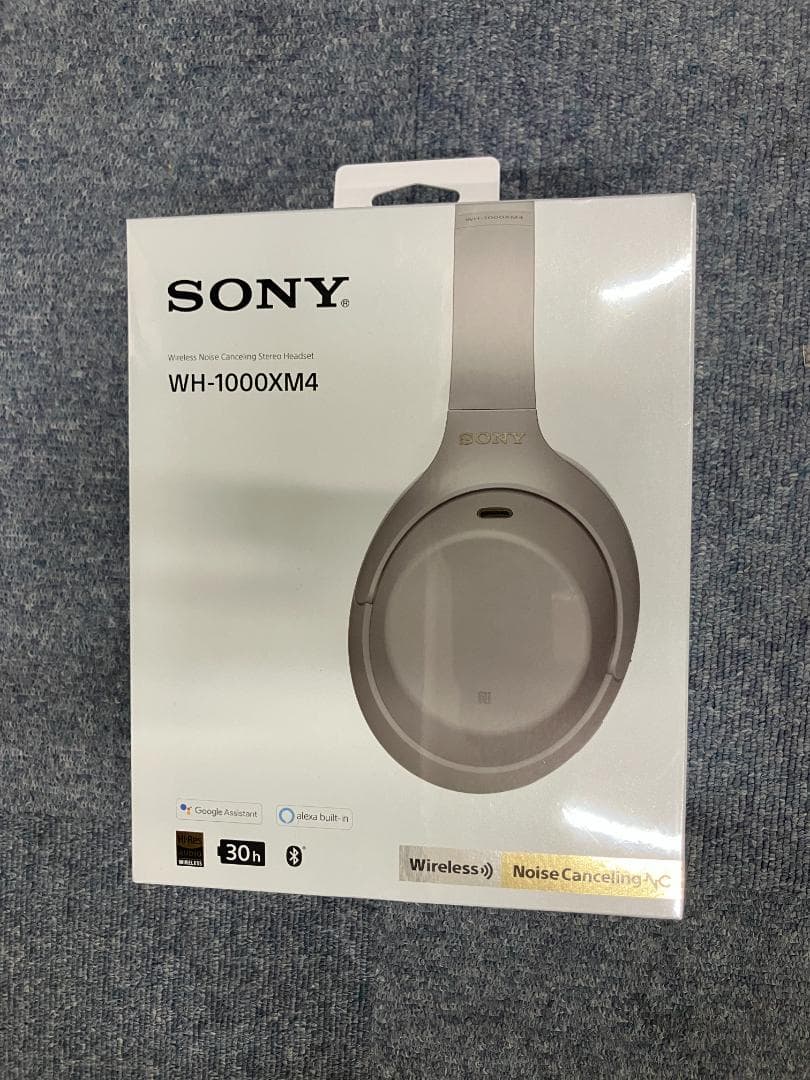【新品未開封】ソニーWH-1000XM4ノイズキャンセリングヘッドホン Amazon.co.jp: ソニー(SONY) ワイヤレスノイズキャンセリング