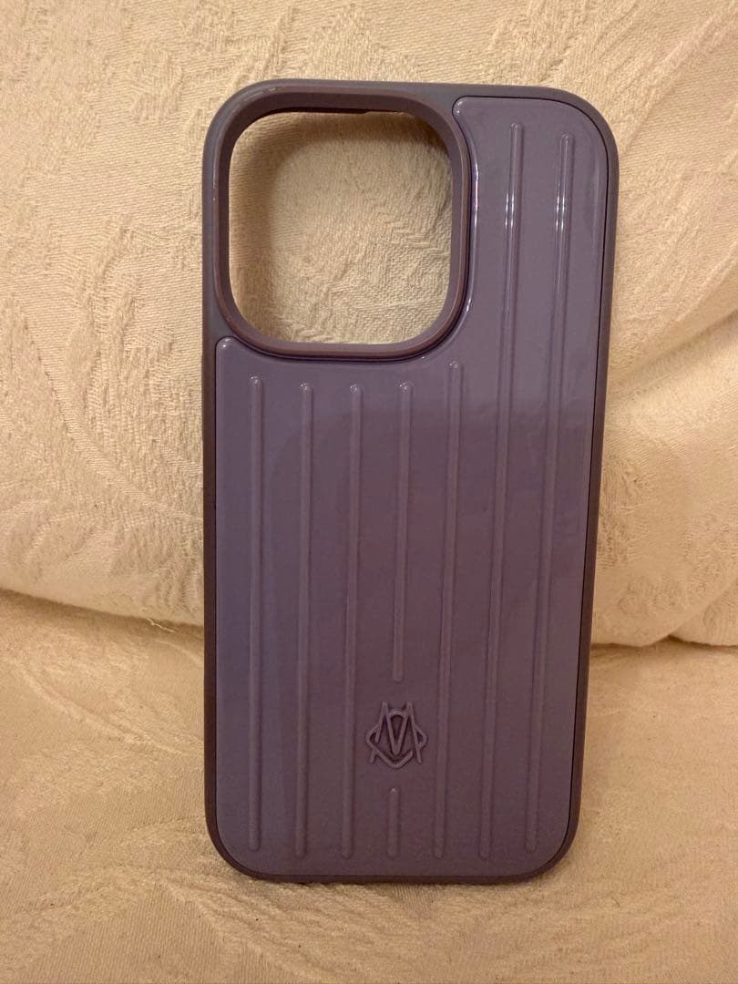 RIMOWA iPhone用ケース パープル 16 Pro
