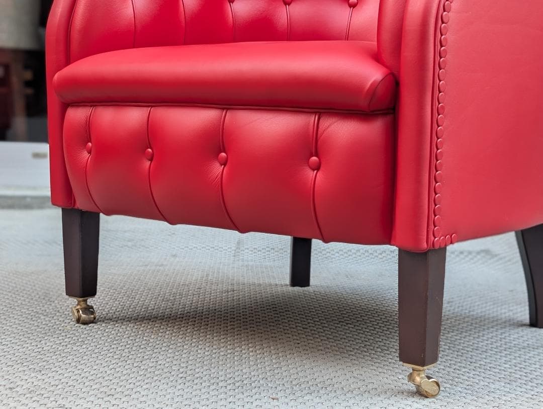 現行モデル☆ポルトローナフラウ／Fumoir／フーモア／1Pソファ／本革