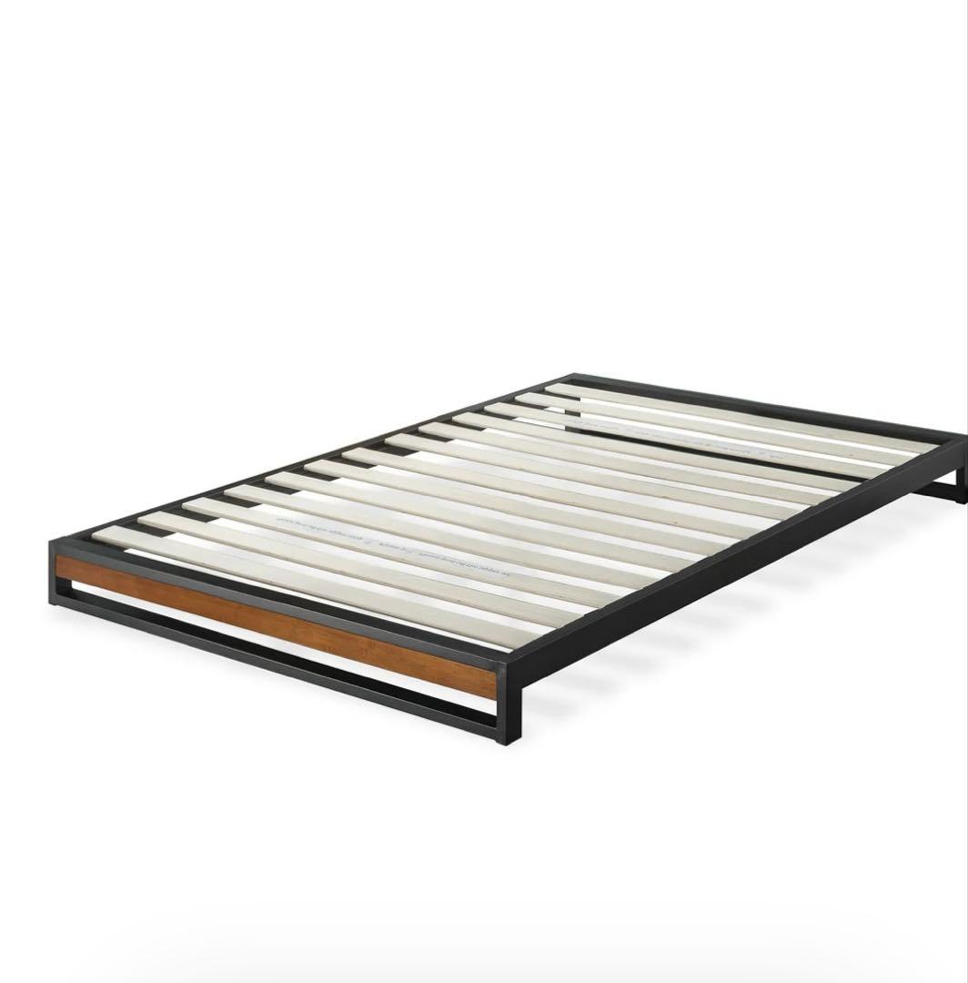 ZINUS ジヌス　ベッドフレーム スチール&ウッド　　　　シングル 楽天市場】【フレームのみ】ZINUS ジヌス ベッド Suzanne スチール