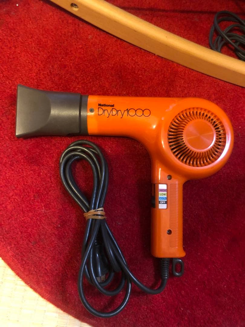ほぼ新品 昭和レトロ ナショナル ドライヤー DryDry1000 - メルカリ