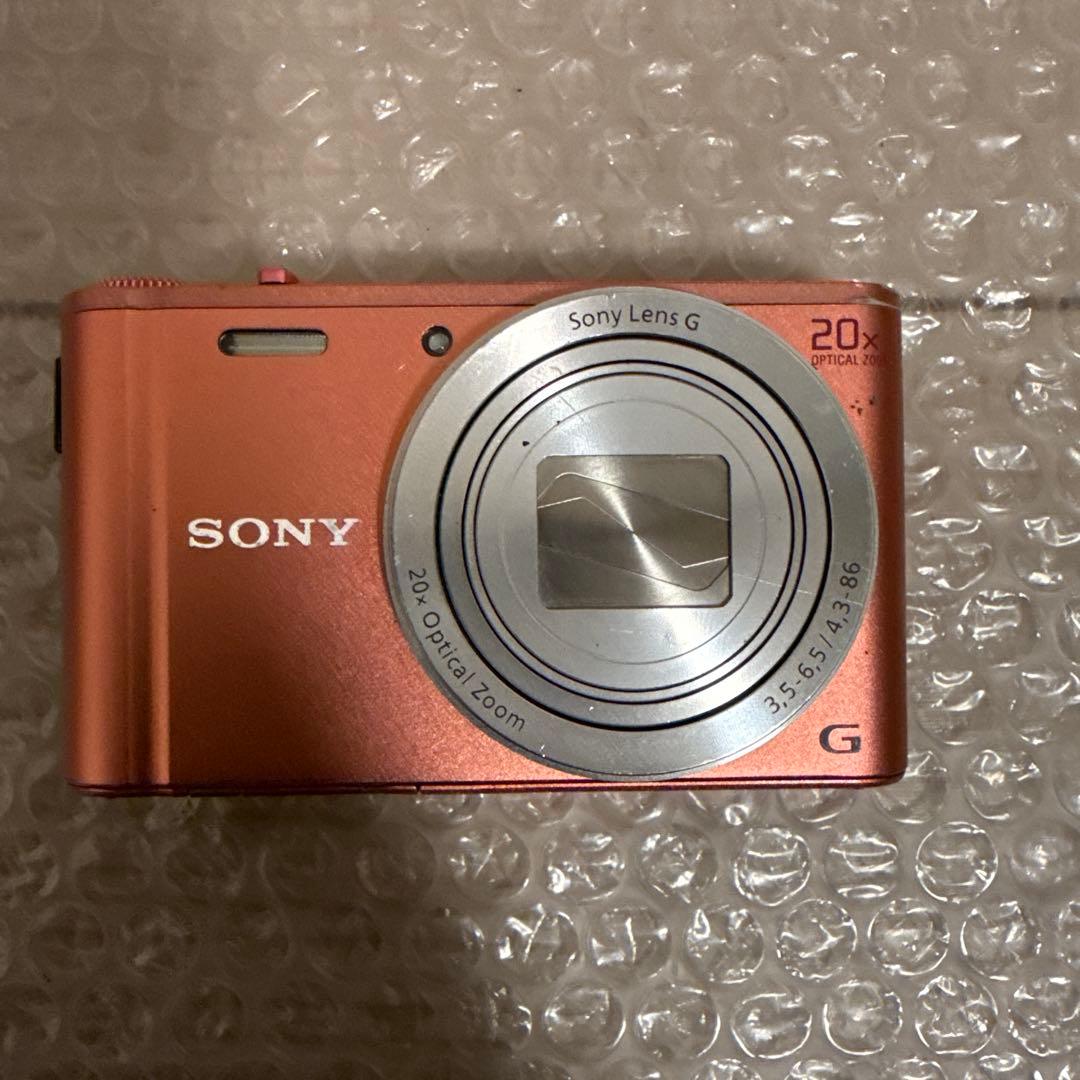 動作未確認】デジカメ SONY DSC-WX350 ピンク - メルカリ