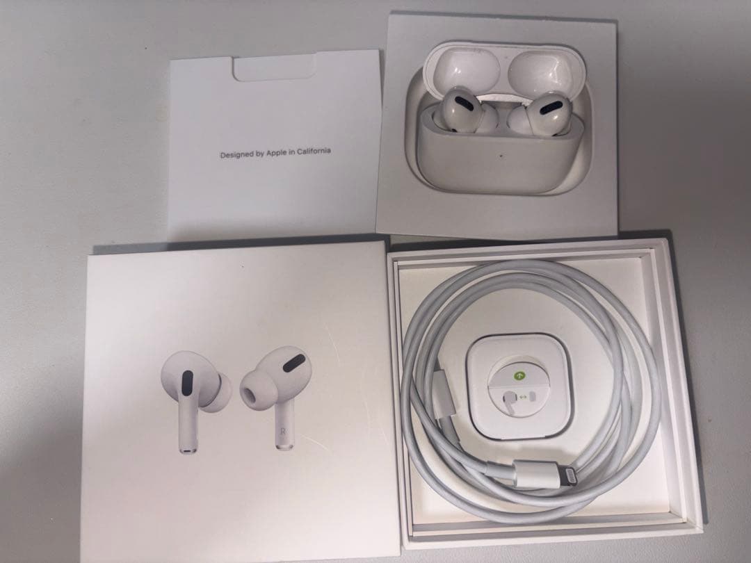 完品・チップ未使用】AirPods Pro 第1世代（正規品） - メルカリ