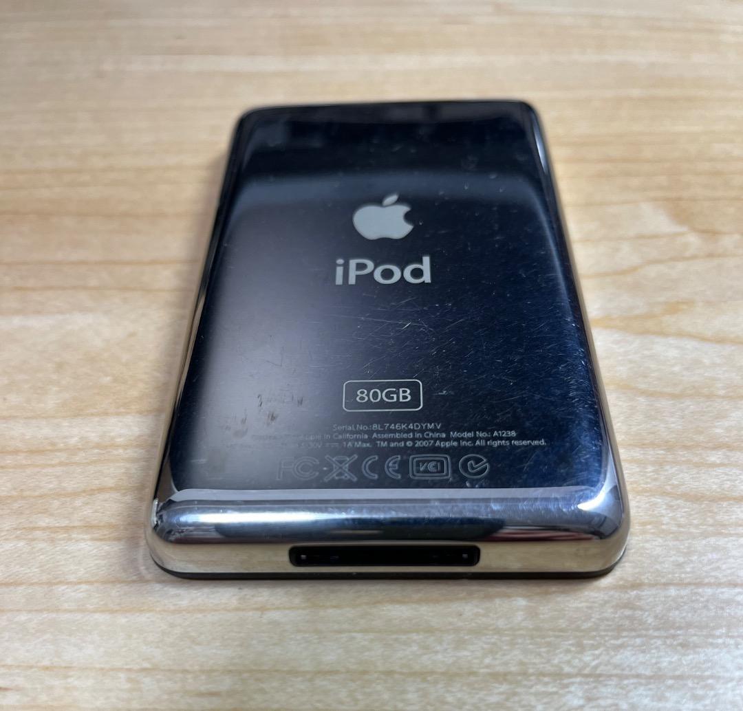 Apple iPod Classic 80GB ブラック 箱付き【動作確認済】 - メルカリ