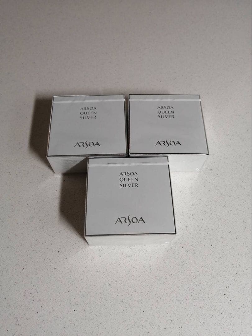 ARSOA クイーンシルバー 135g 3個セット - メルカリ
