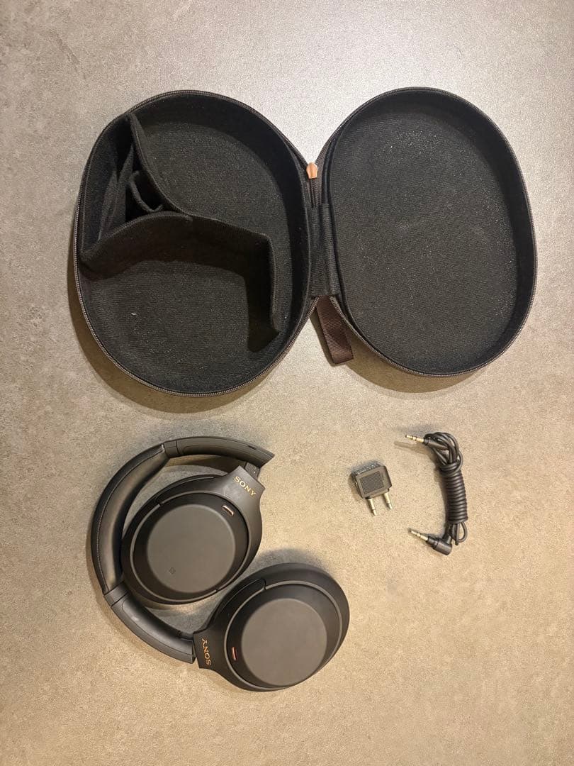 SONY WH-1000XM4 ワイヤレスヘッドホン ブラック　ノイキャン Amazon.co.jp: ソニー(SONY) ワイヤレスノイズキャンセリング