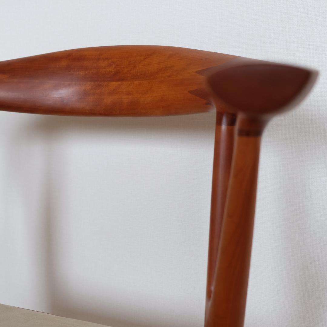 SPS隊長様 【美品｜メンテ済み】Vチェア 家具蔵（KAGURA） チェリー材